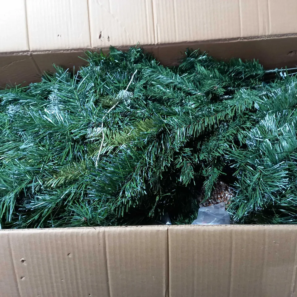 BOXED 7FT FROSTED SNOW QUEEN TREE - COLLECTION ONLY RRP £189.99