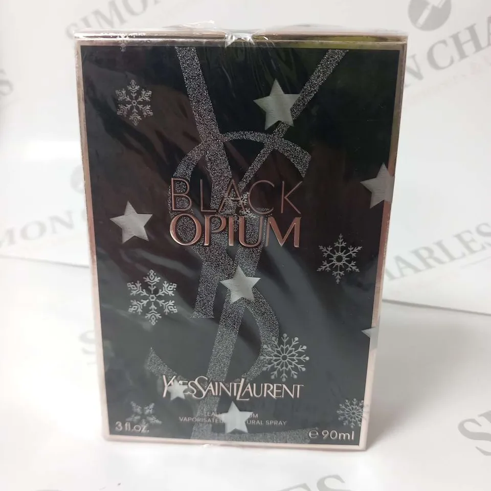 BOXED SEALED YVES SAINT LAURENT BLACK OPIUM EAU DE PARFUM 90ML