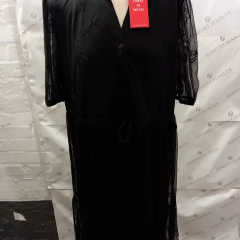 FINERY PEGGY DRESS IN BLACK - 18