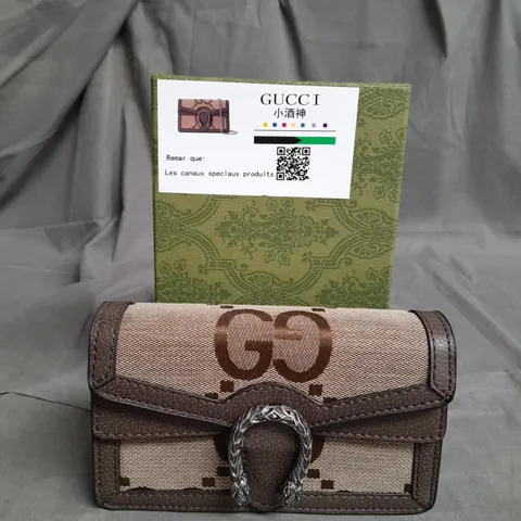 BOXED GUCCI STRAPPED BAG