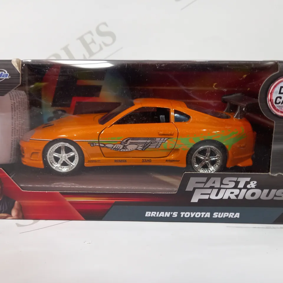 JADA FAST & FURIOUS BRIANS TOYOTA SUPRA