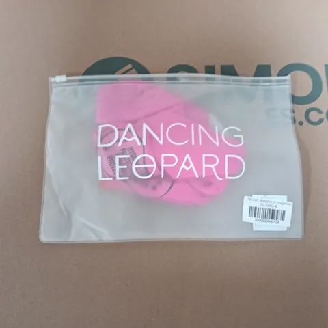 BAGGED DANCING LEOPARD TALLULAH BOTTOMS IN MAGENTA - SIZE 8