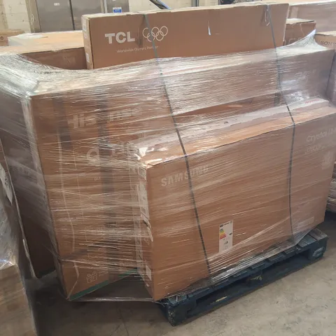 PALLET CONTAINING 7 ASSORTED DAMAGED TVS