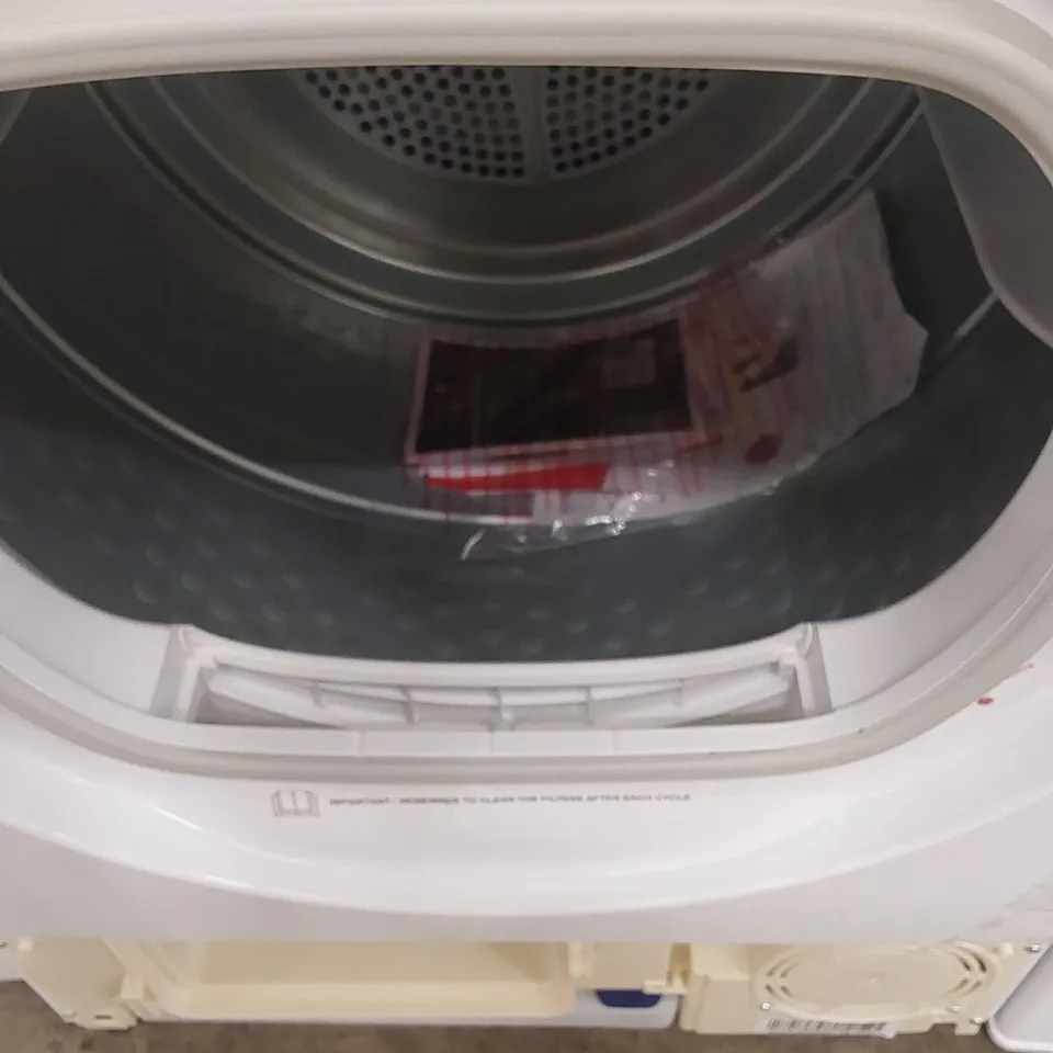 HOOVER HLEC8LG FREESTANDING 8kg CONDENSER TUMBLE DRYER - WHITE