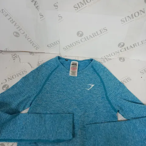 GYMSHARK CROPPED TRAINING TOP SIZE S
