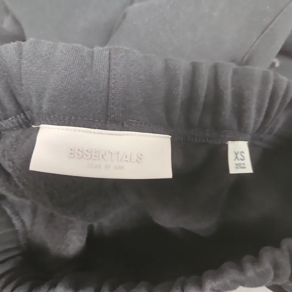 ESSENTIALS JOGGERS IN BLACK - XS