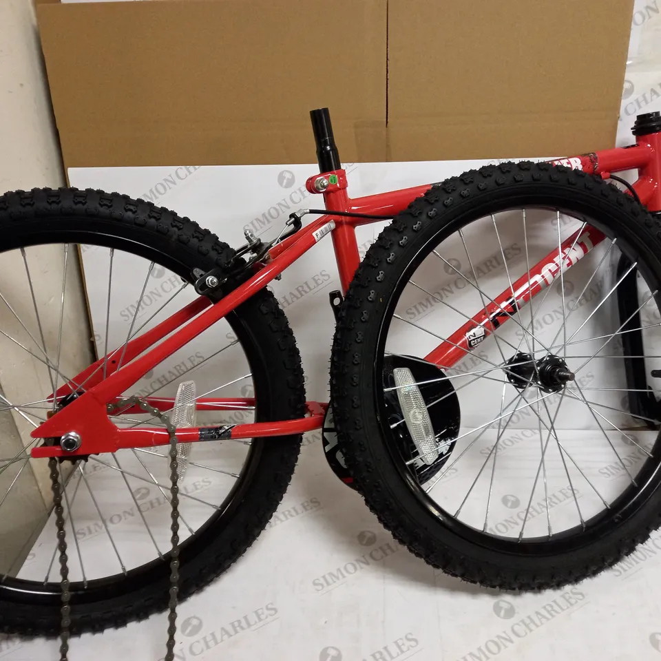 FLIER BMX 20" RED/BLACK BOYS BIKE - COLLECTION ONLY