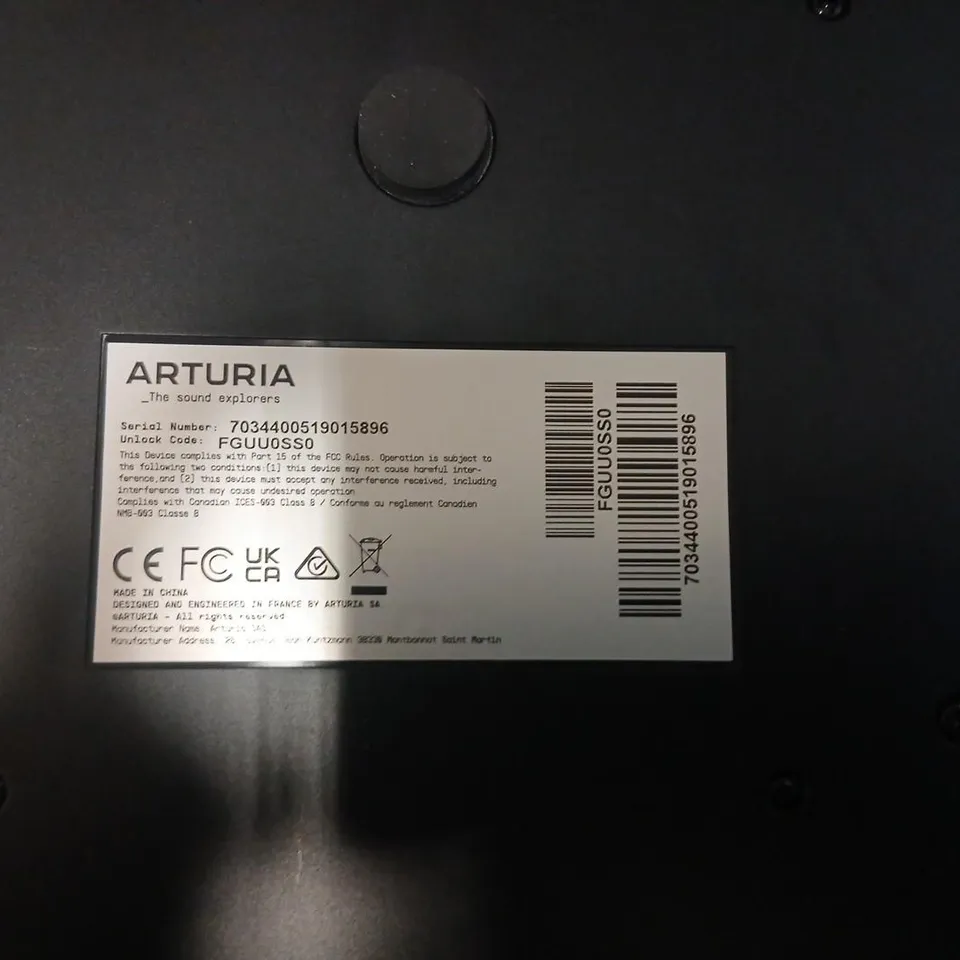 ARTURIA MINILAB 3 MIDI CONTROLLER KEYBOARD – USB