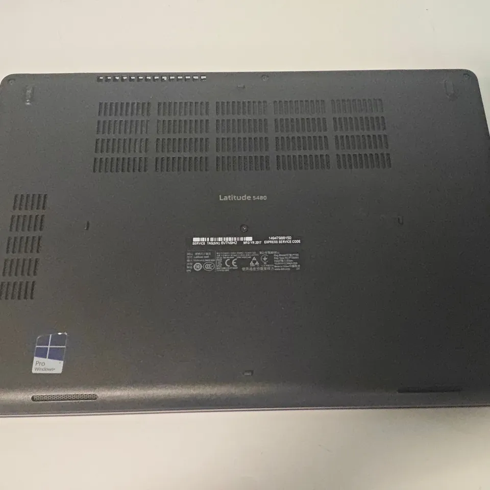UNBOXED DELL LATITUDE 5480 INTEL I5 7TH GEN LAPTOP IN BLACK