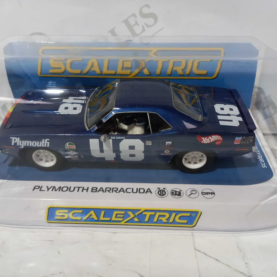 SCALEXTRIC C4219 PLYMOUTH BARRACUDA TRANS AM 1970 - DAN GURNEY