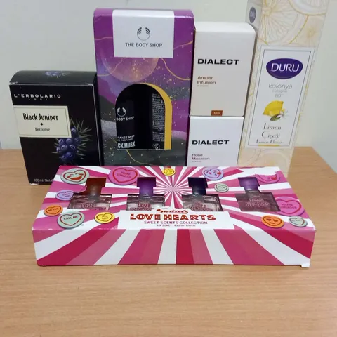 APPROXIMATELY 17 ASSORTED BOXED FRAGRANCES TO INCLUDE; SWIZZELS, DIALECT AND ALDI