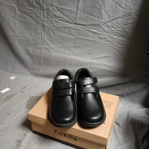 FITVILLE WOMEN'S BRISKWALK ELITE DRESS SHOES V3 β BLACK, UK 7.5