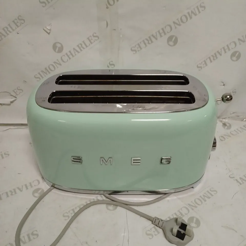 SMEG 2-SLICE TOASTER - PASTEL GREEN 
