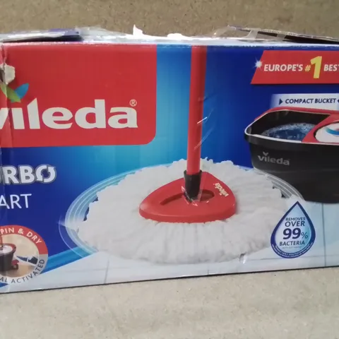 BOXED VILEDA TURBO SMART COMPACT MOB BUCKET 