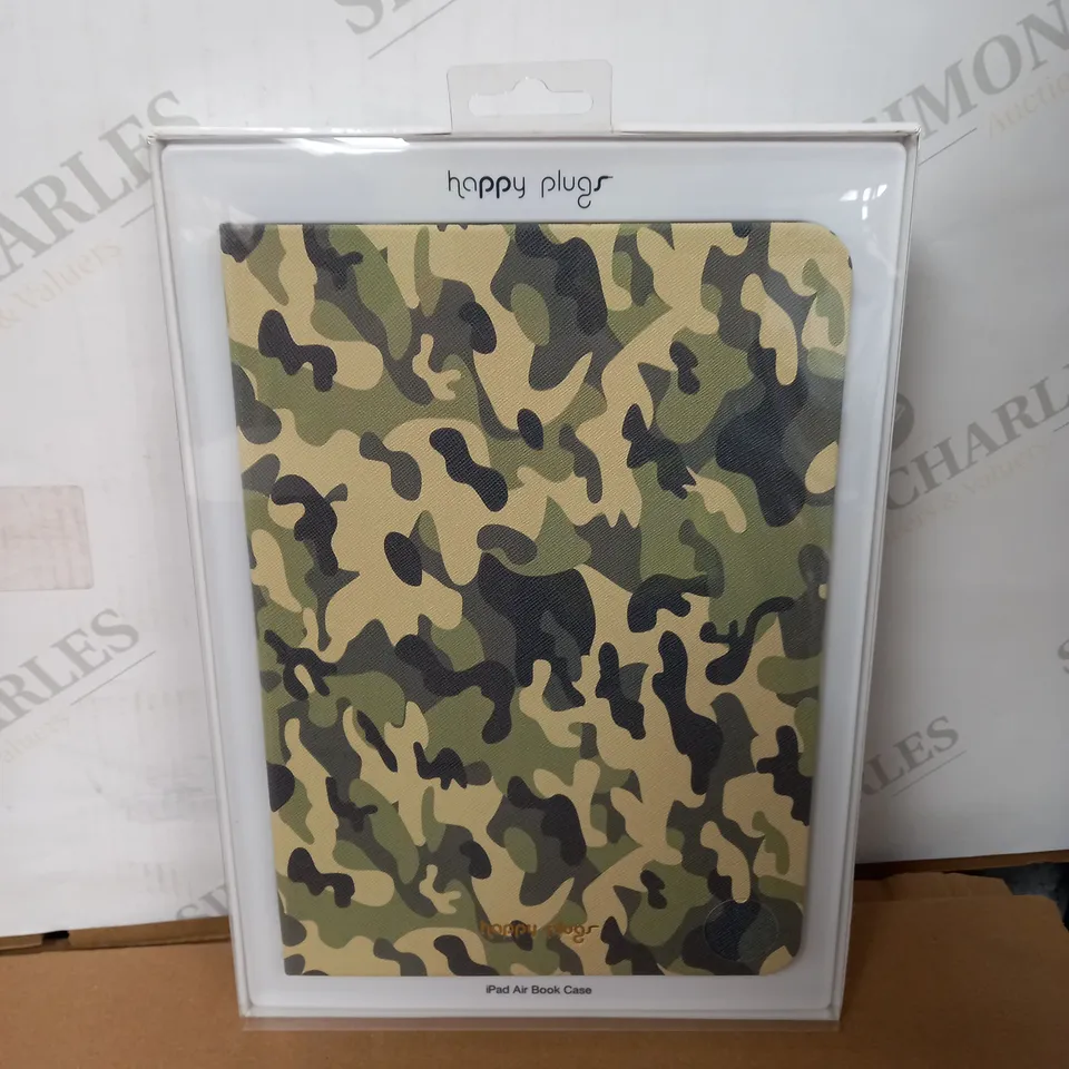 LOT OF 10 HAPPY PLUGS IPAD AIR BOOK CASES - CAMO