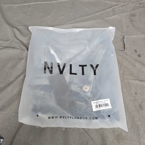 NVLTY LONDON VINTAGE CARPENTER DENIM SHORTS – BLUE, SIZE 32