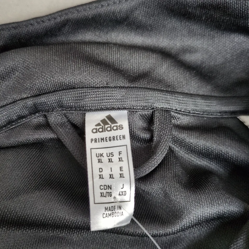 ADIDAS PRIMEGREEN AEROREADY JACKET – BLACK, UK XL