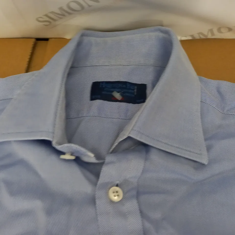HILDITCH & KEY CLASSIC LONG SLEEVE SHIRT - 15 1/2 39CM