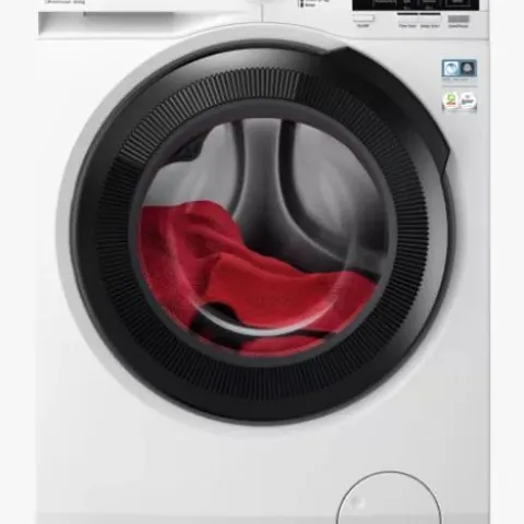 AEG 7000 LWR7195M4B FREESTANDING WASHER DRYER 9/5KG LOAD, 1400RPM SPIN, WHITE