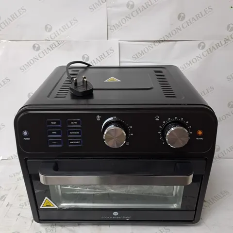 COOK'S ESSENTIAL 21-LITRE AIRFRYER OVEN IN BLACK
