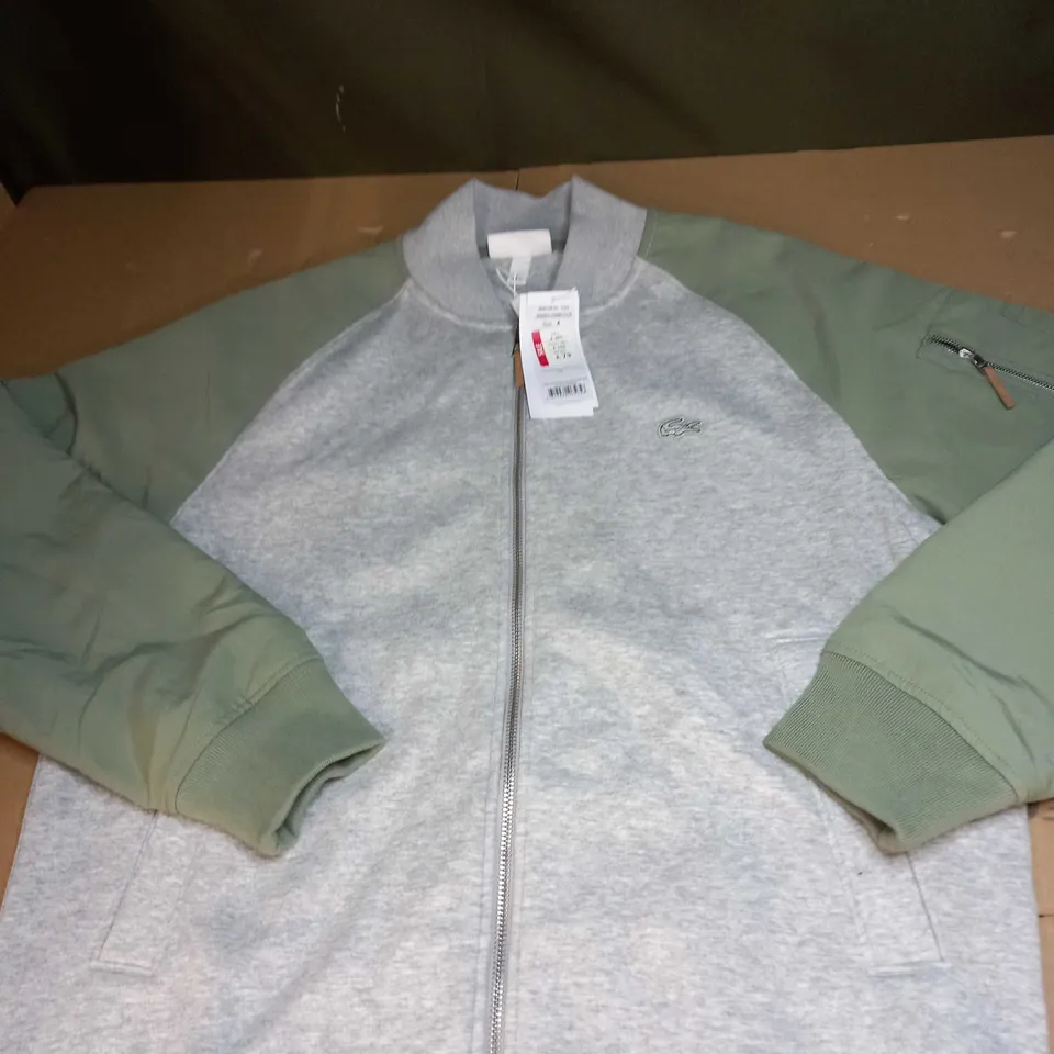 LACOSTE FULL ZIPPED JACKET SIZE M