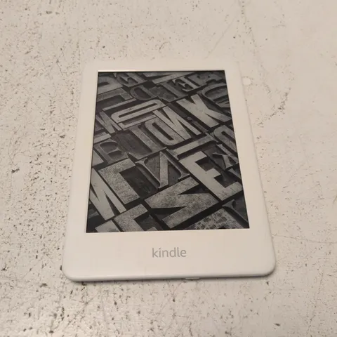 AMAZON KINDLE E-READER β WHITE (USED)