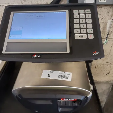 AVERY BERKEL XM600 LABEL AND RECEIPT PRINTING SCALES