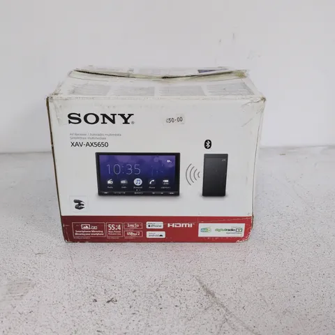 SONY AV RECEIVER - XAV-AX5650