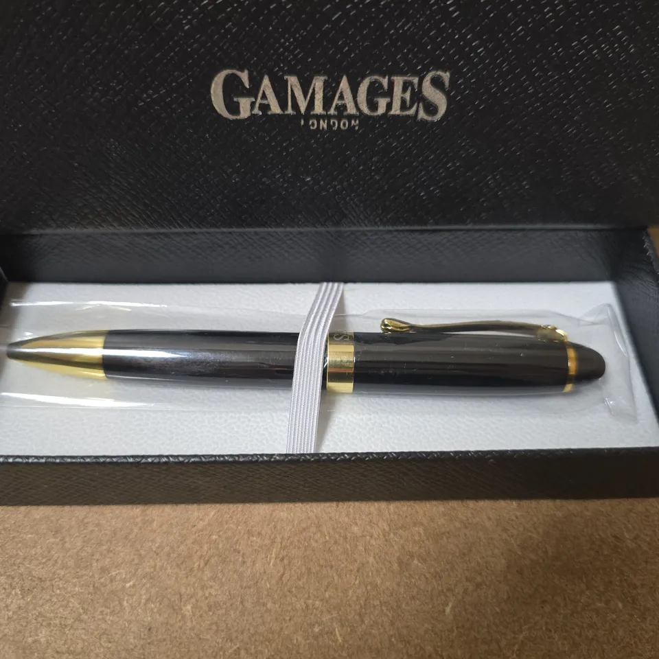 BOXED GAMAGES LUXURY PEN