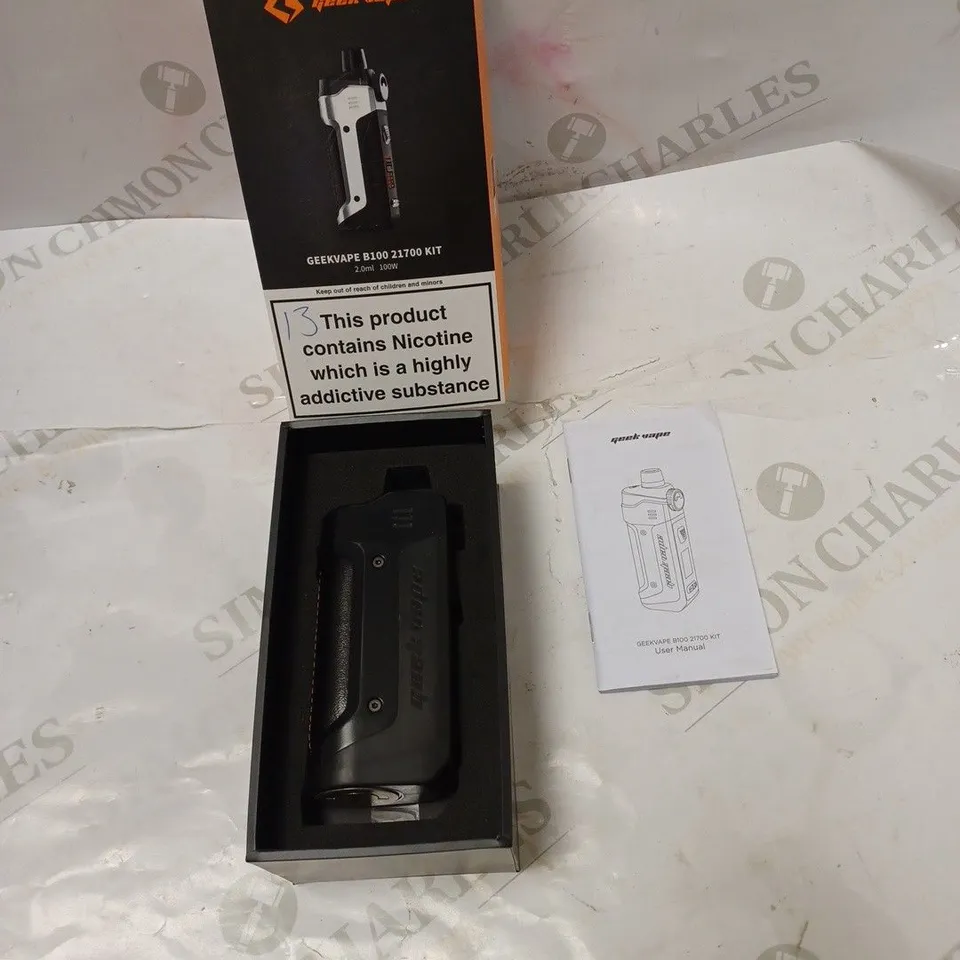 BOXED GEEKVAPE B100 (AEGIS BOOST PRO) VAPE KIT WITH MANUAL