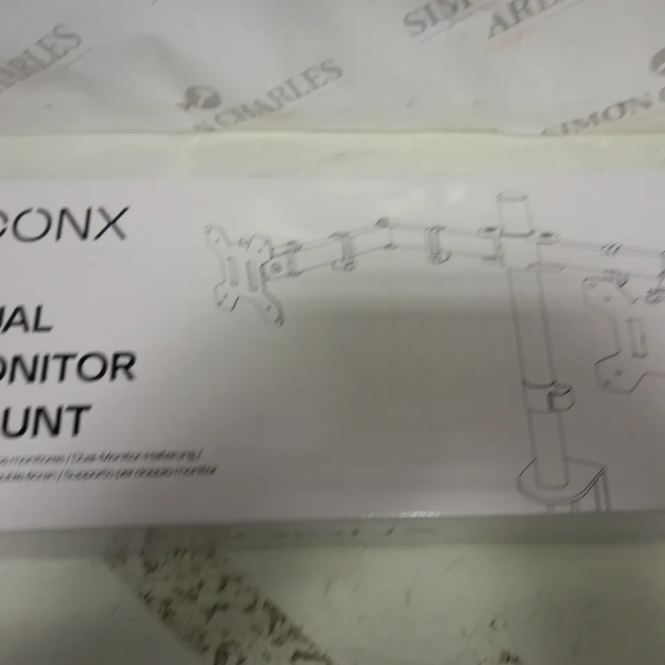 BOXED CONX DUAL MONITOR MOUNT