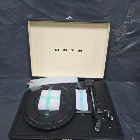 BUSH CLASSIC TURNTABLE IN BLACK