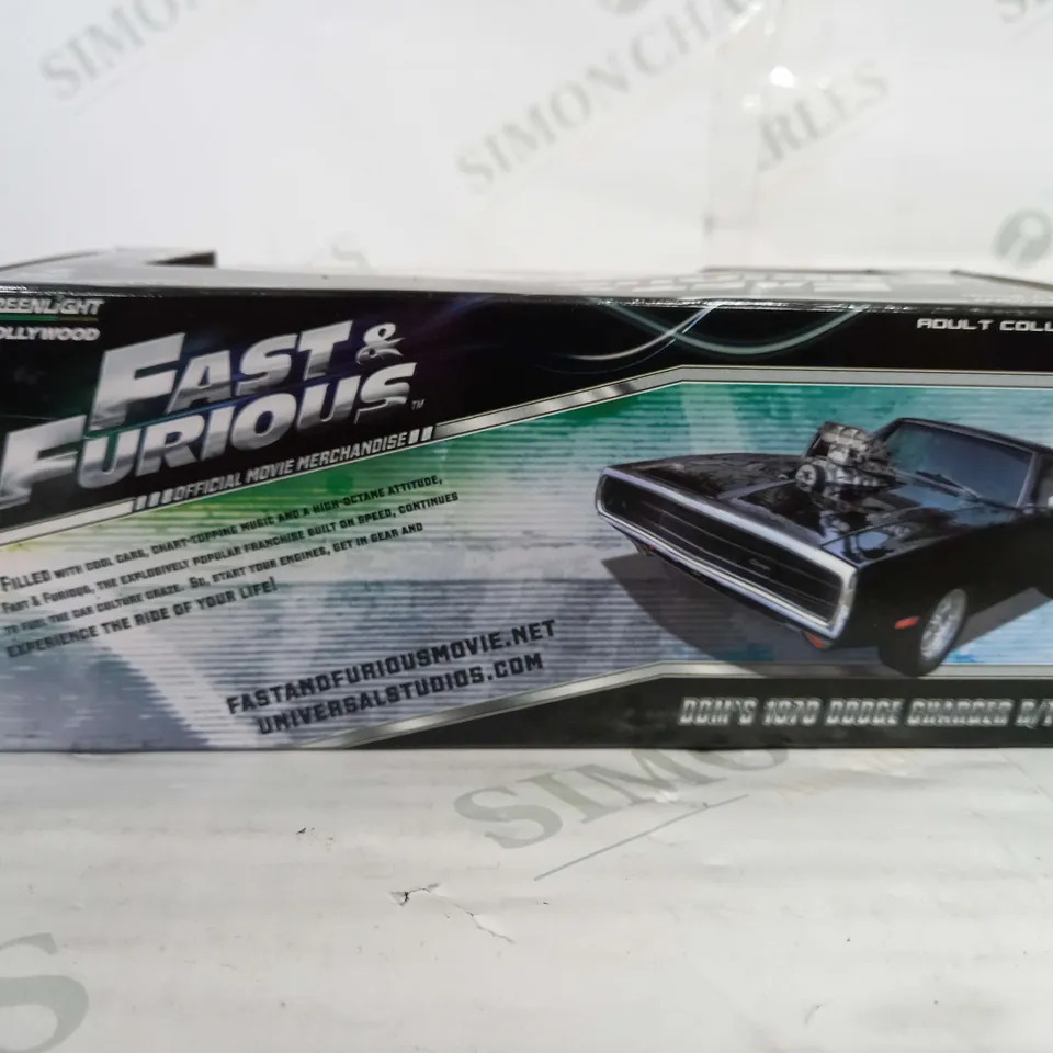 FAST AND FURIOUS DOMS 1970 DODGE CHARGER R/T - LIMITIED EDITION