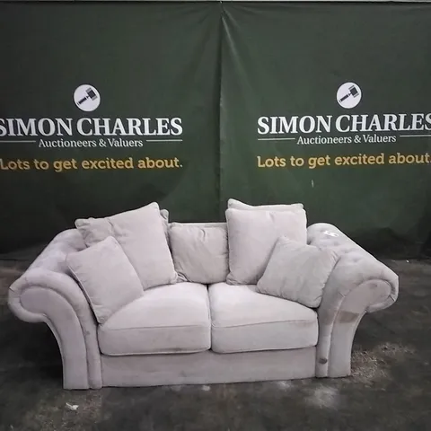 QUALITY DESIGNER 2 SEATER FABRIC SOFA 