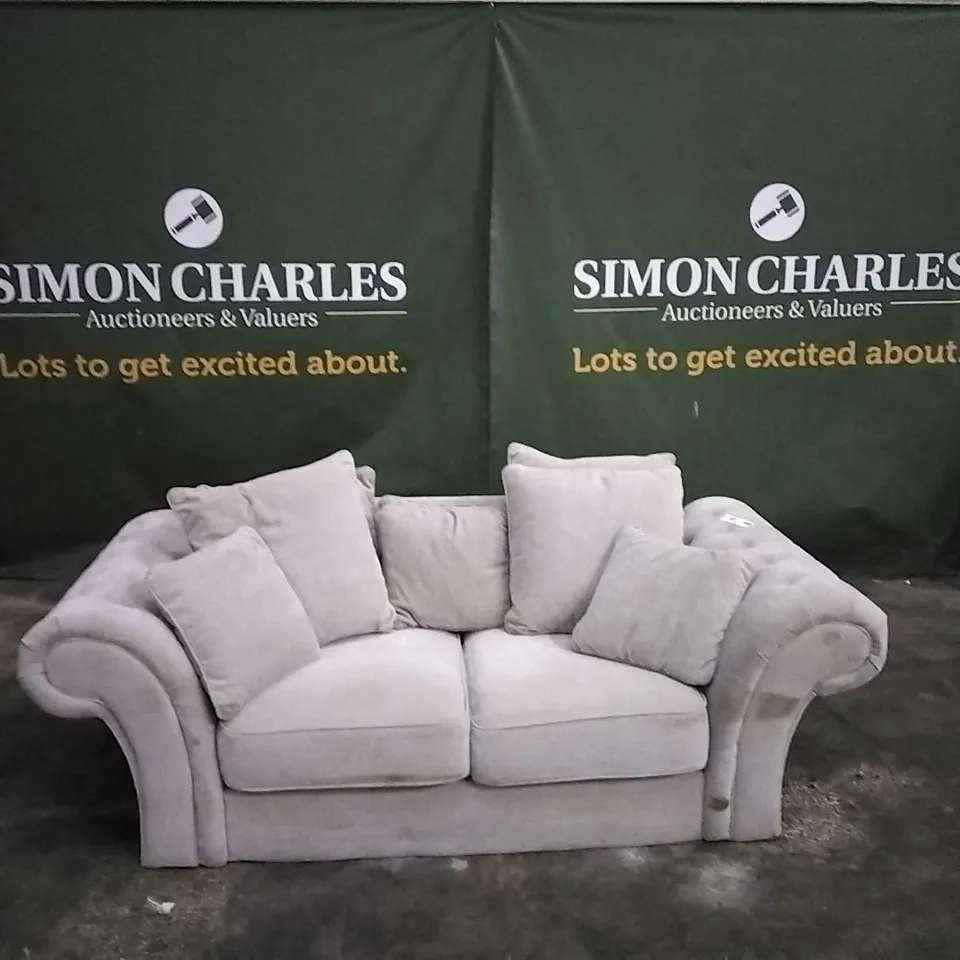 QUALITY DESIGNER 2 SEATER FABRIC SOFA 