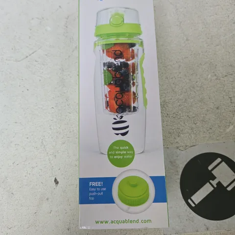 ACQUABLEND SINGLE WALL FRUIT INFUSER WATER BOTTLE – 900 ML (32 FL OZ)