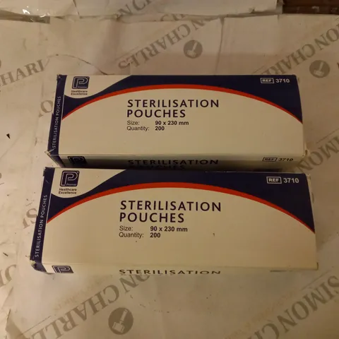 BOXED PREMIER STERILIZATION POUCHES SIZE 90X230MM QUANTITY 400