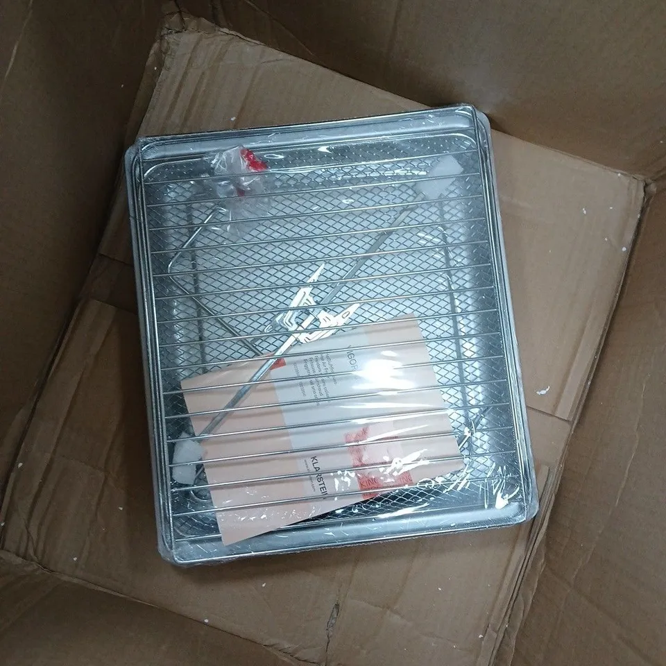 KLARSTEIN COUNTERTOP OVEN WITH GLASS DOOR – BLACK