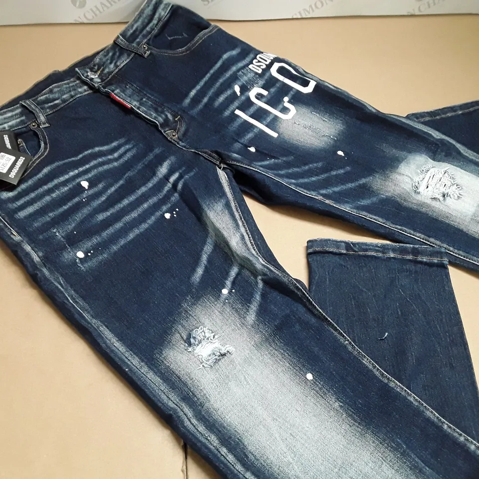DSQUARED2 NEW RIDER JEANS IN BLUE - 36
