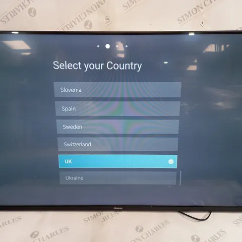 BOXED HISENSE 50A6GTUK (50 INCH) 4K UHD SMART TV, WITH DOLBY VISION HDR - COLLECTION ONLY