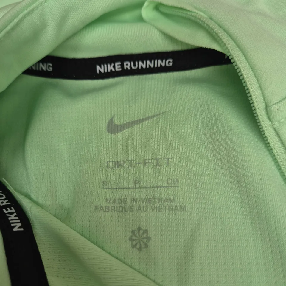 NIKE RUNNING DRI-FIT TOP – WOMEN'S NEON GREEN, UK S