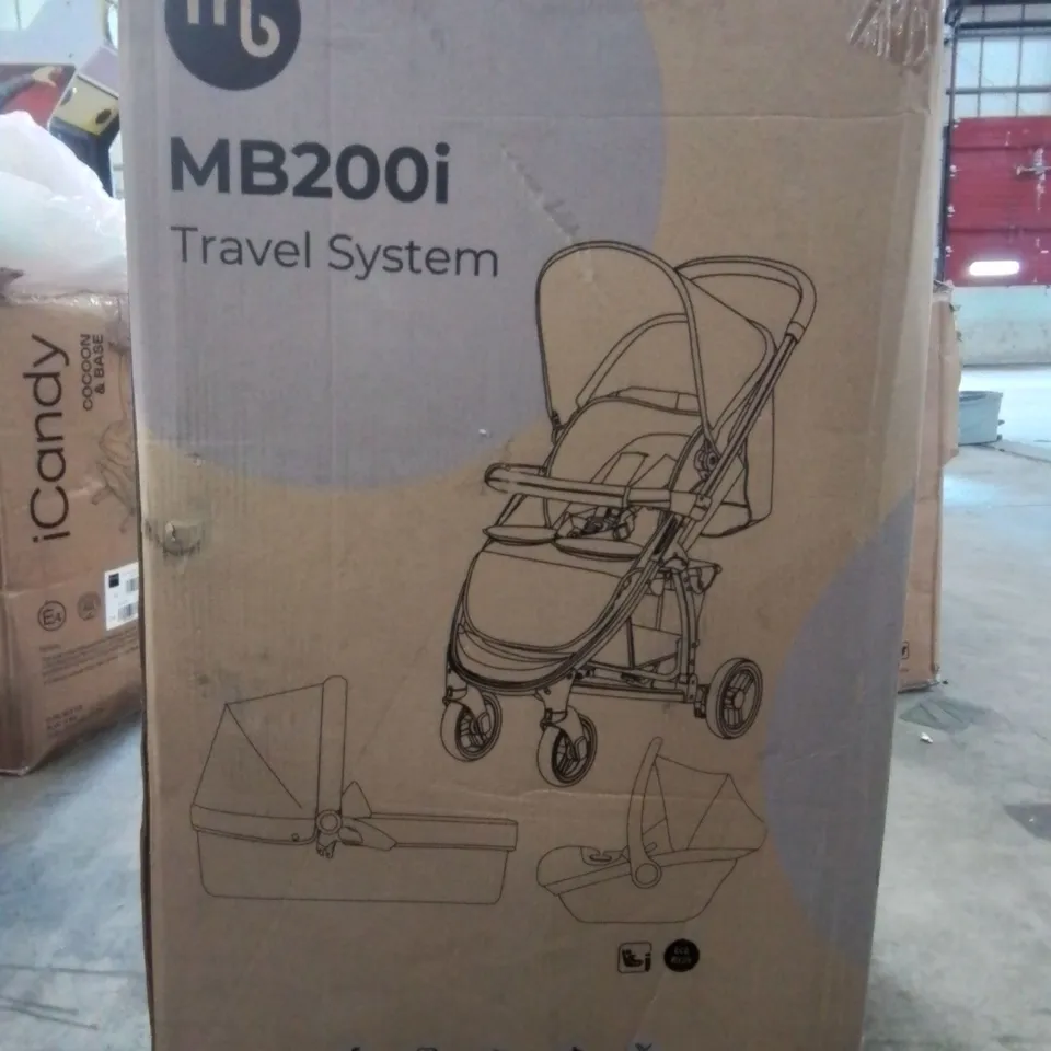 BOXED MYBABIIE MB200I 2IN1 TRAVEL SYSTEM WITH I-SIZE CAR SEAT - MIMK