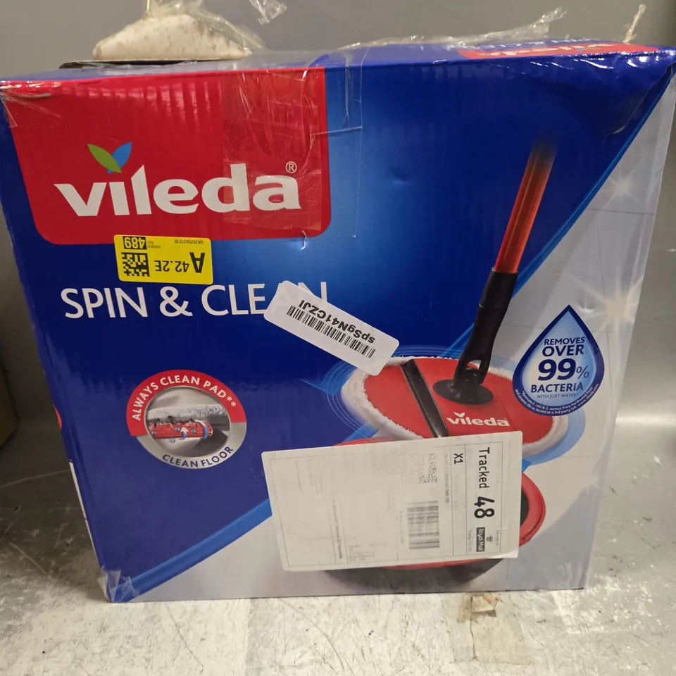 BOXED VILEDA SPIN & CLEAN 