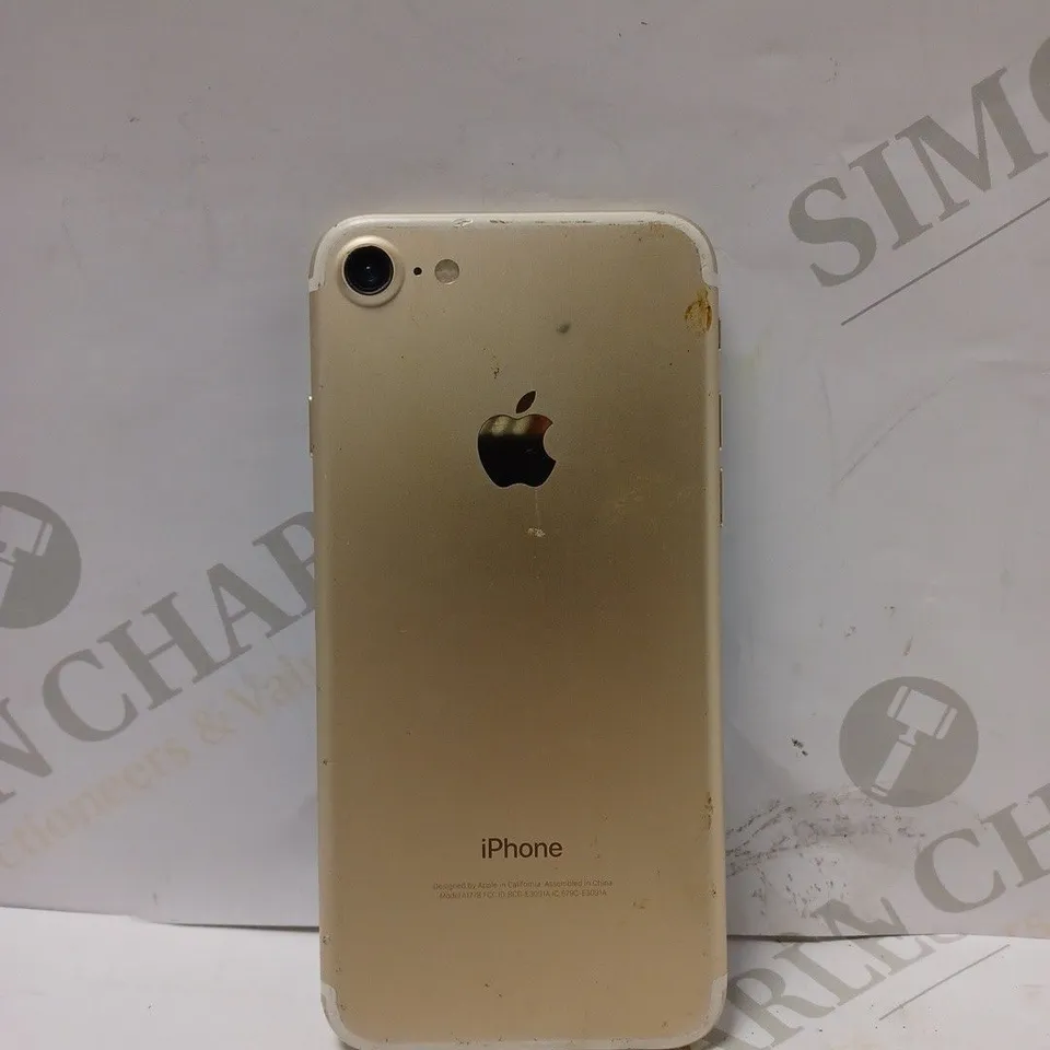 BOXED APPLE IPHONE 7 (A1778) IN GOLD