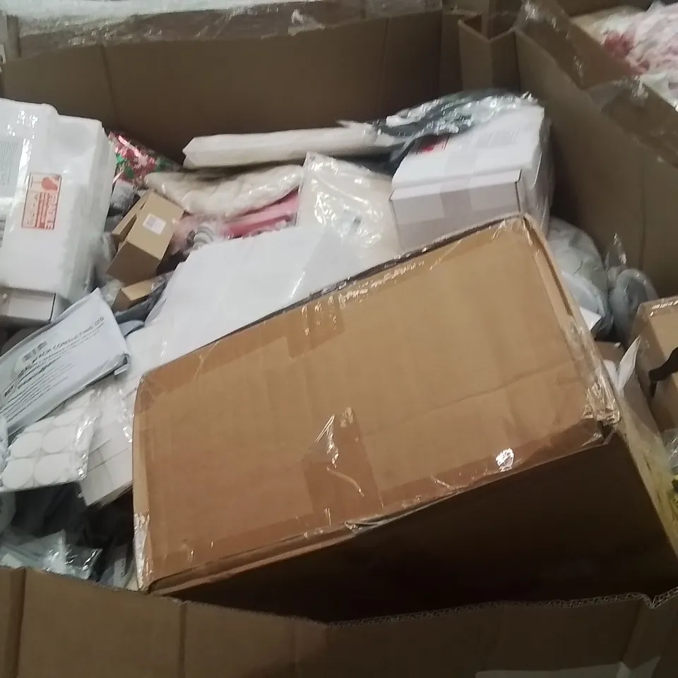 PALLET OF TECH ACCESSORIES,CAR PARTS,PARTY DECOR,DIY HARDWARE PRODUCTS AND ITEMS TO INCLUDE;MAKEUP SET,CAMERA PROTECTOR,FAKE MUSTACHE