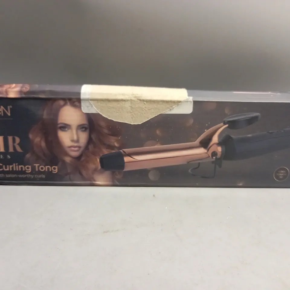 BOXED CARMEN NOIR SERIES 25MM CURLING TONG