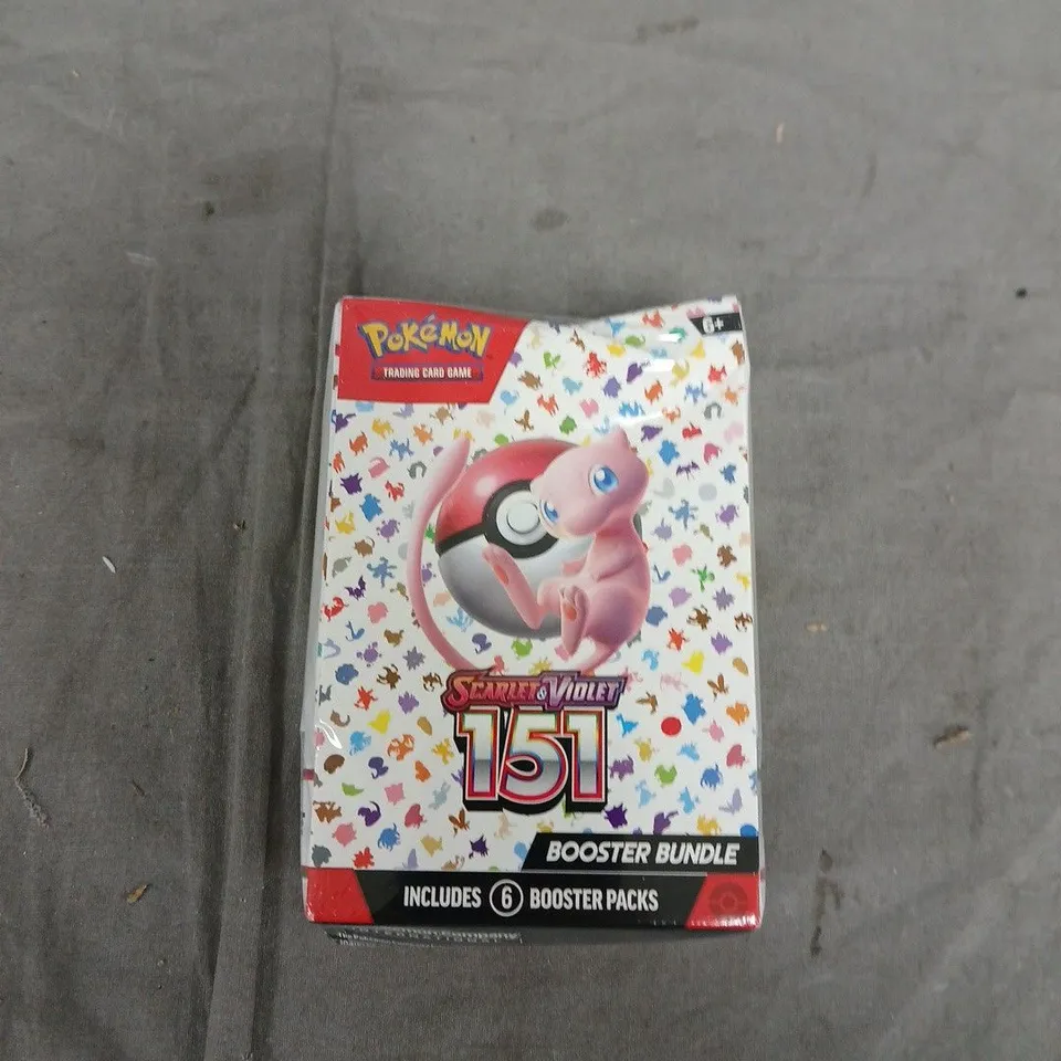 SEALED POKÉMON TRADING CARD GAME BOOSTER BUNDLE 151 – SCARLET & VIOLET (6 BOOSTER PACKS)