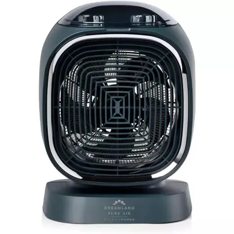BOXED DREAMLAND 4038 SPACE HEATER SILENT POWER PURE AIR PORTABLE 4 HEATING MODES BLUE