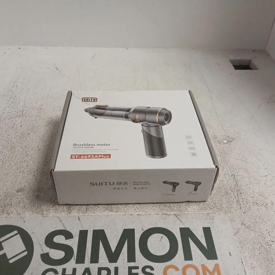 SUITU BRUSHLESS MOTOR VACUUM CLEANER ST-6693A PLUS – BOXED