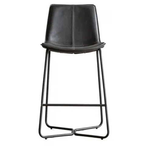 GALLERY DIRECT SET OF 2 BAR STOOLS - CHARCOAL